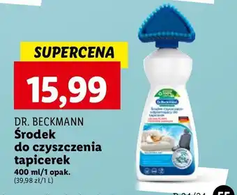 Lidl Środek czyszcząco-odplamiający do dywanów i tapicerek Dr. Beckmann oferta