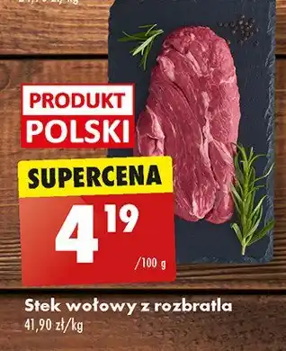 Biedronka Stek wołowy z rozbratla oferta