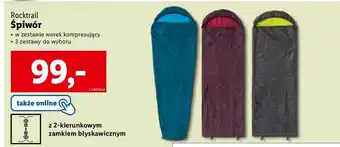 Lidl Śpiwór kołdra Rocktrail oferta