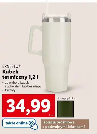 Lidl Kubek termiczny 1.2 l Ernesto oferta