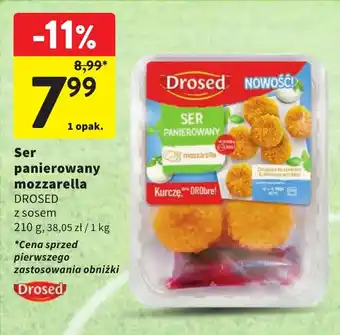 Intermarche Ser panierowany mozzarella 210 g oferta