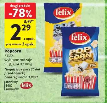 Intermarche Popcorn 90 g oferta