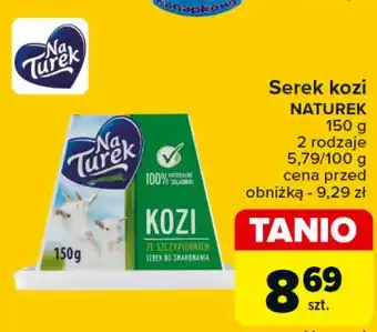 Carrefour Ser kozi ze szczypiorkiem Turek Naturek oferta