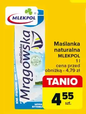Carrefour Maslanka naturalna Mrągowska oferta