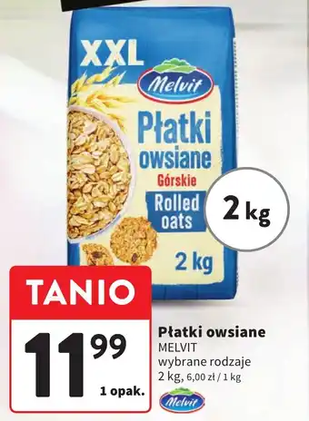 Intermarche Płatki owsiane 2 kg oferta