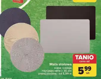 Carrefour Mata stołowa oferta