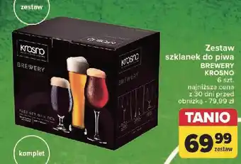 Carrefour Zestaw do piwa brewery Krosno S.a oferta