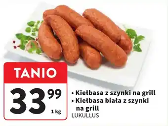 Intermarche Kiełbasa z szynki na grill 1 kg oferta