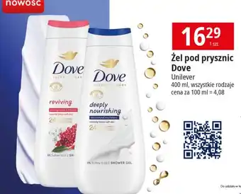 E.Leclerc Żel pod prysznic Dove oferta