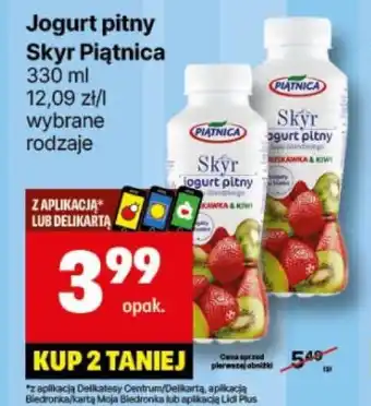 Delikatesy Centrum Jogurt pitny Skyr Piątnica oferta
