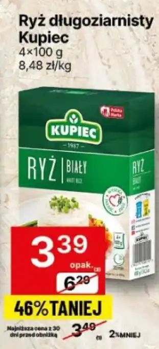 Delikatesy Centrum Ryż długoziarnisty Kupiec oferta