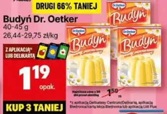 Delikatesy Centrum Budyń Dr. Oetker oferta