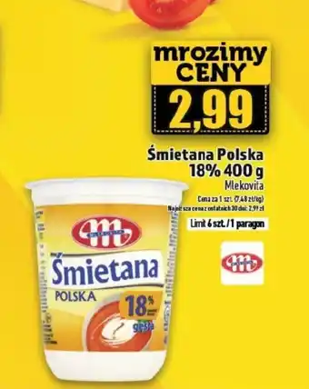 Topaz Śmietana Mlekovita oferta