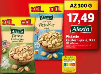 Lidl Pistacje prażone Alesto oferta