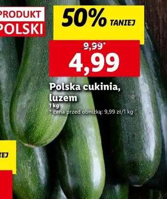 Lidl Cukinia oferta