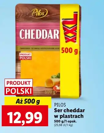 Lidl Cheddar Pilos oferta