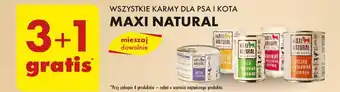 Biedronka WSZYSTKIE KARMY DLA PSA I KOTA MAXI NATURAL oferta