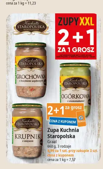 E.Leclerc Ogórkowa z ziemniakami Kuchnia staropolska oferta