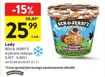 Intermarche Lody 0,427 - 0,465 l oferta