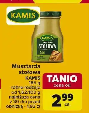 Carrefour Market Musztarda stołowa Kamis oferta