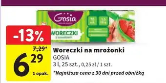 Intermarche Woreczki na mrożonki 25 szt. oferta