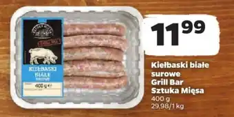 Netto Kiełbaski białe surowe Grill Bar Sztuka Mięsa 400 g oferta