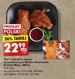 Biedronka Filet z kaczki Kraina Mięs oferta