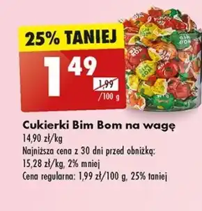 Biedronka Cukierki Bim Bom oferta