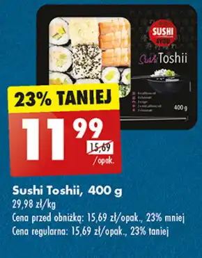 Biedronka Sushi Sushi Toshii oferta