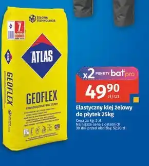 Klej elastyczny do płytek Atlas