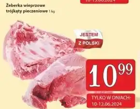 Społem Żeberka wieprzowe Polski oferta