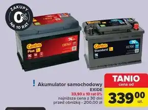 Carrefour Akumulator samochodowy Centra Plus oferta