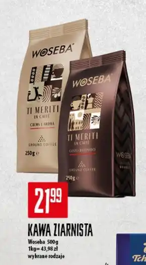 Społem Kawa ziarnista Woseba oferta