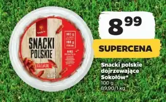 Netto Snacki polskie dojrzewające Sokołów 100 g oferta