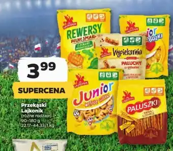 Netto Przekąski Lajkonik 90-180 g oferta