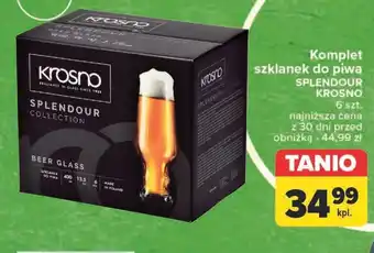 Carrefour Szklanka do piwa Krosno oferta