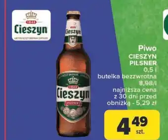 Carrefour Piwo Cieszyn oferta
