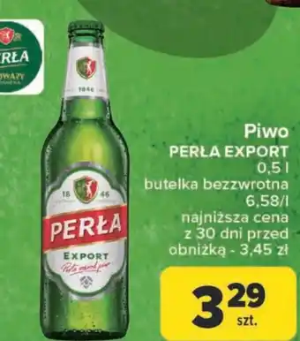 Carrefour Piwo Perła oferta