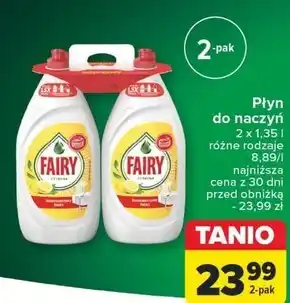 Carrefour Płyn do naczyń Fairy oferta