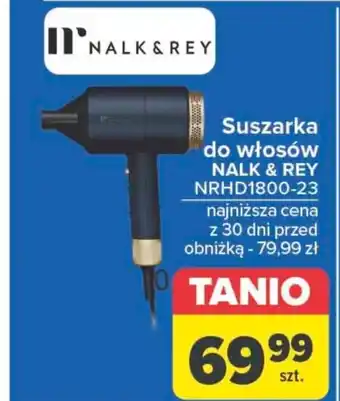 Carrefour Suszarka do włosów Nalk & Rey oferta