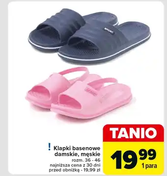Carrefour Klapki basenowe oferta