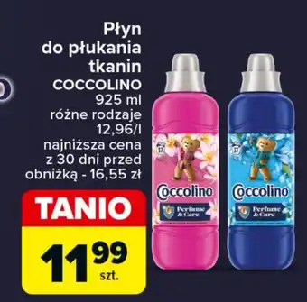 Carrefour Płyn do płukania tkanin Coccolino oferta