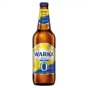 Delikatesy Centrum Warka Radler Piwo bezalkoholowe cytryna 500 ml oferta