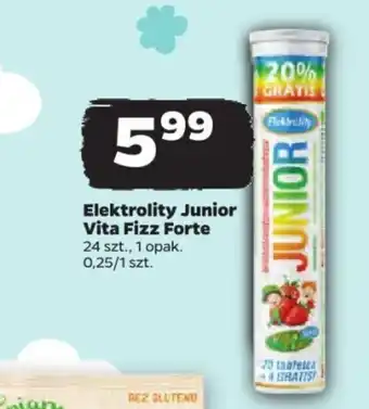Netto Elektrolity Junior Vita Fizz Forte 24 szt. oferta