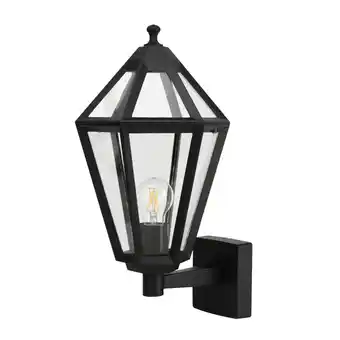 Castorama Kinkiet ogrodowy GoodHome Radley dolny E27 IP44 czarny oferta