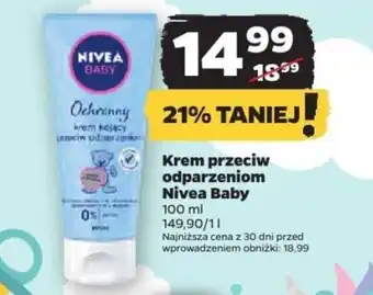 Netto Krem przeciw odparzeniom Nivea Baby 100 ml oferta