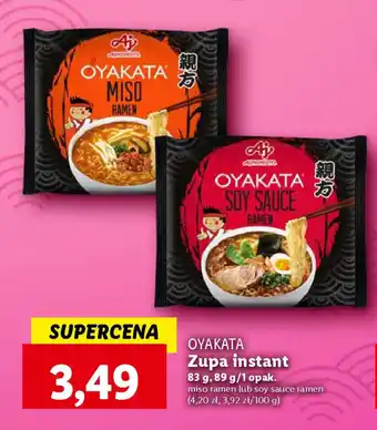 Lidl OYAKATA Zupa instant 83 g, 89 g oferta