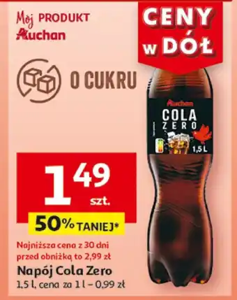 Auchan Napój gazowany Auchan oferta