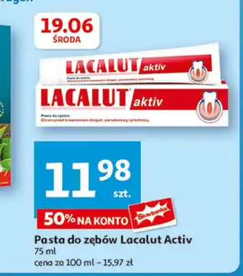 Auchan Pasta do zębów Lacalut oferta