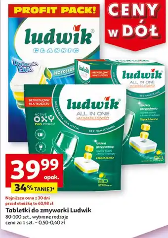 Auchan Tabletki do zmywarki Ludwik oferta